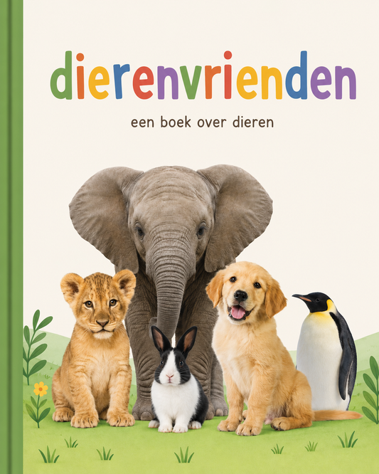 Kinderboek over dieren. E-book