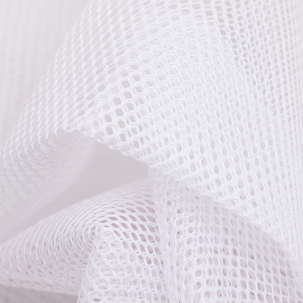 Waszak mesh close-up neutrale achtergrond